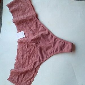 Auden thong panties lace nwt
